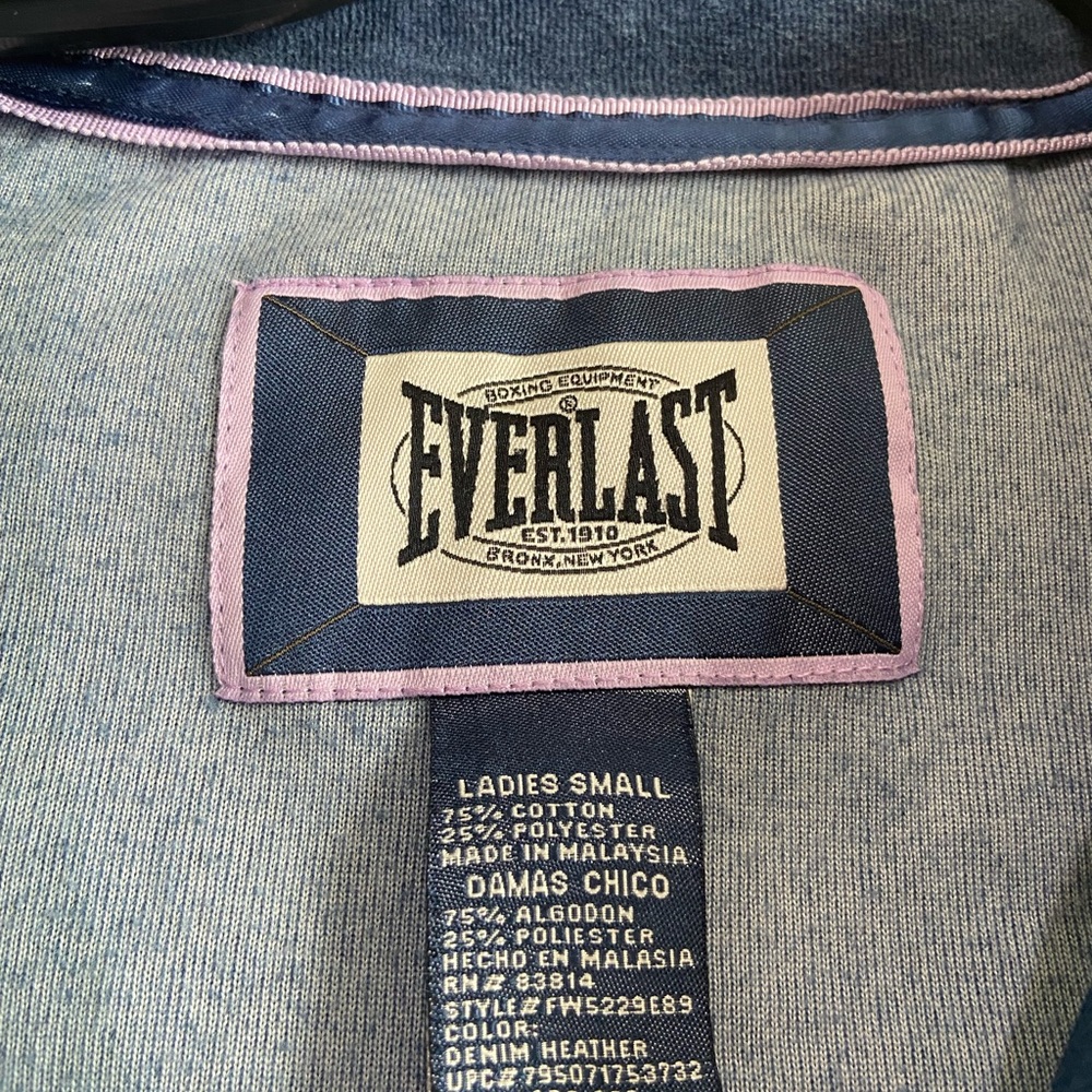 Everlast Women’s Velvet Zip Up Sweatshirts Size Small - Picture 3 of 9